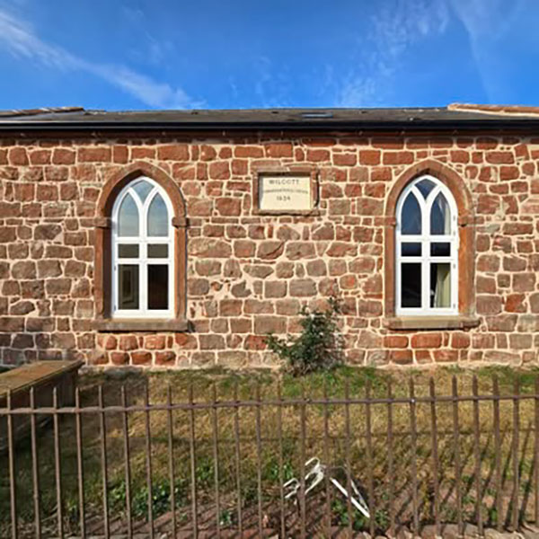 Sandstone chapel in Wrexham